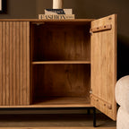 Dressoir Madison | 4-Deurs | Mango naturel