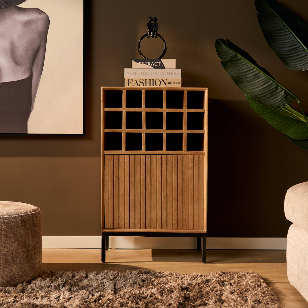 Wijnkast Madison | 15 Vakken | Mango Natural