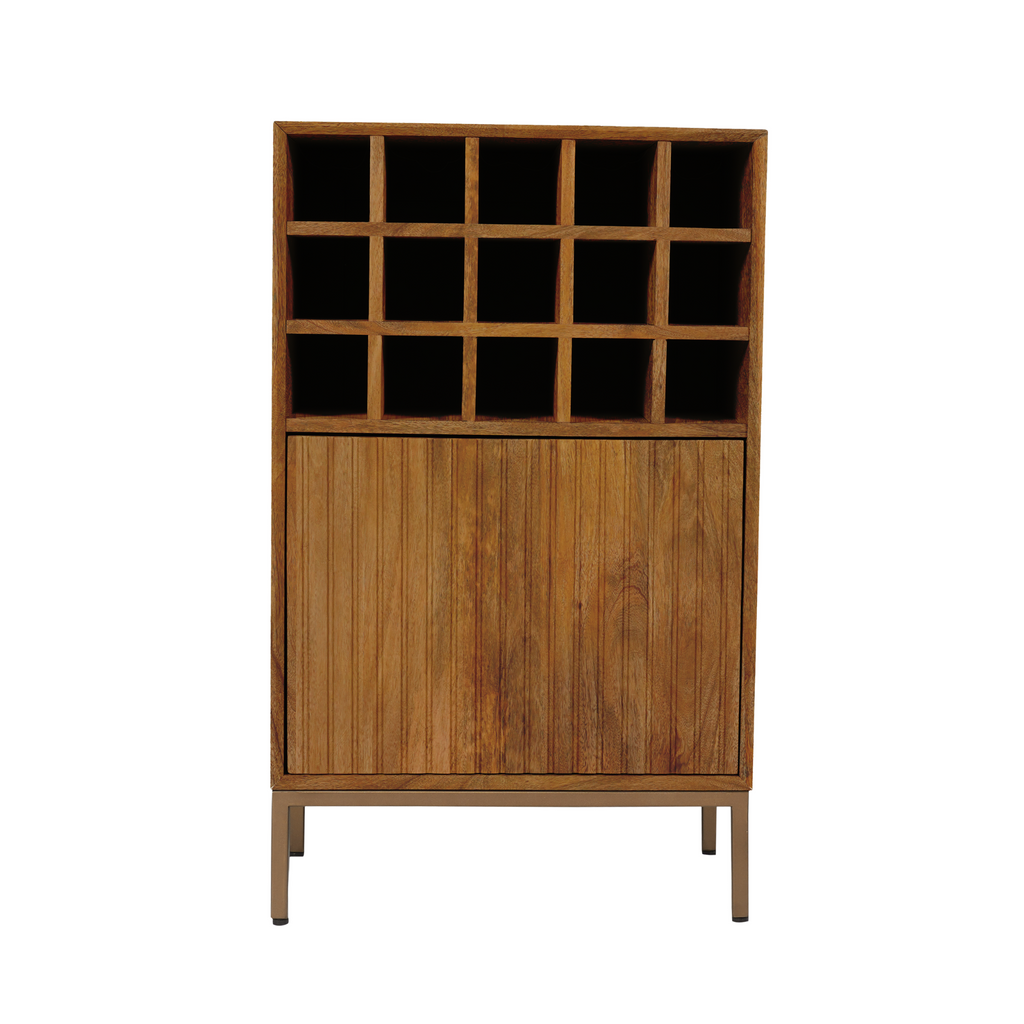 Tv-meubel Madison Natural | 4-Deuren | Mango