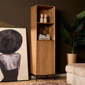 Boekenkast Madison | 1 Deur | Mangohout Natural