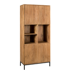 Vakkenkast Madison | 4 Deuren | Mangohout Natural