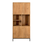 Vakkenkast Madison | 4 Deuren | Mangohout Natural