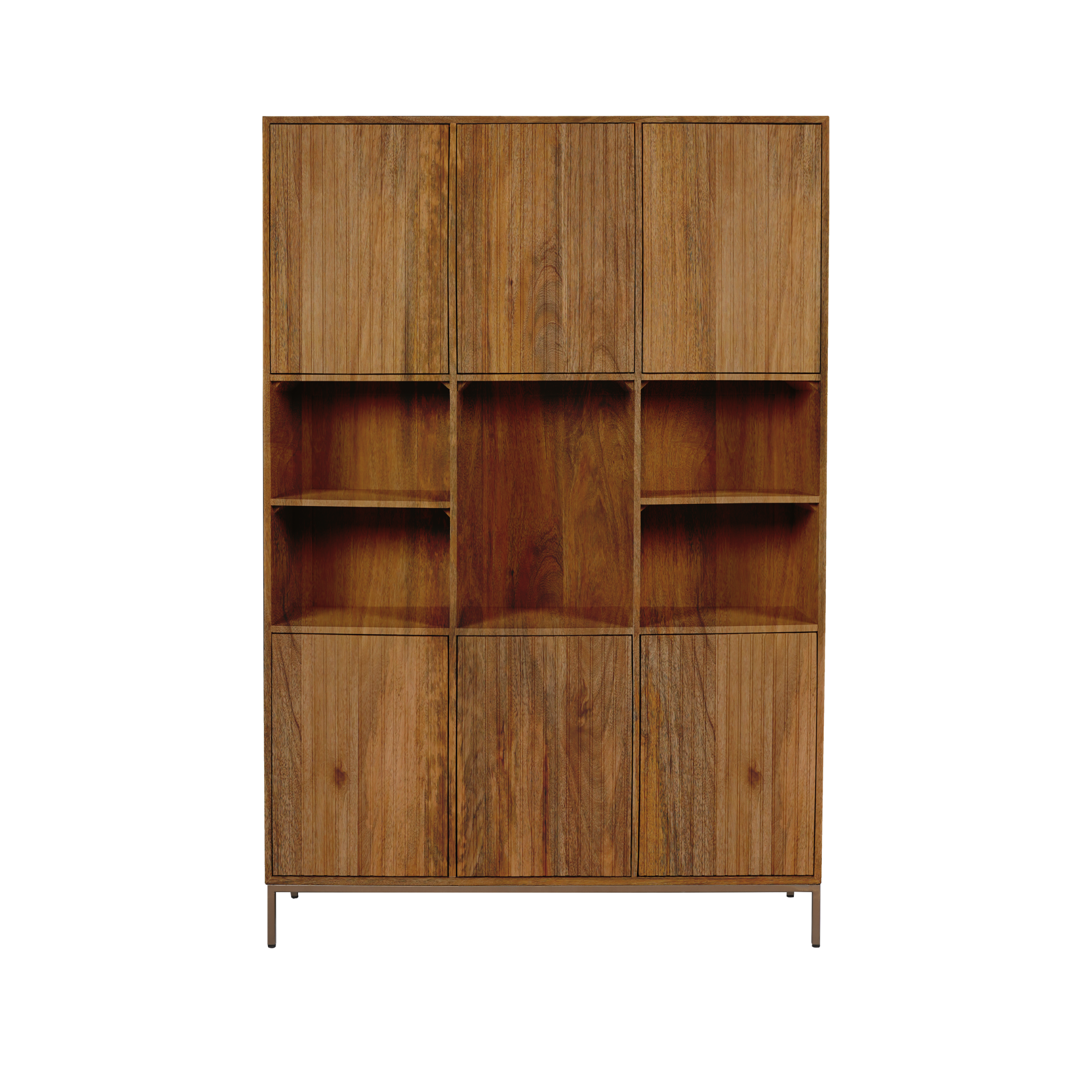 Tv-meubel Madison Natural | 4-Deuren | Mango