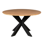 Eettafel Madison Naturel | Rond | Mangohout