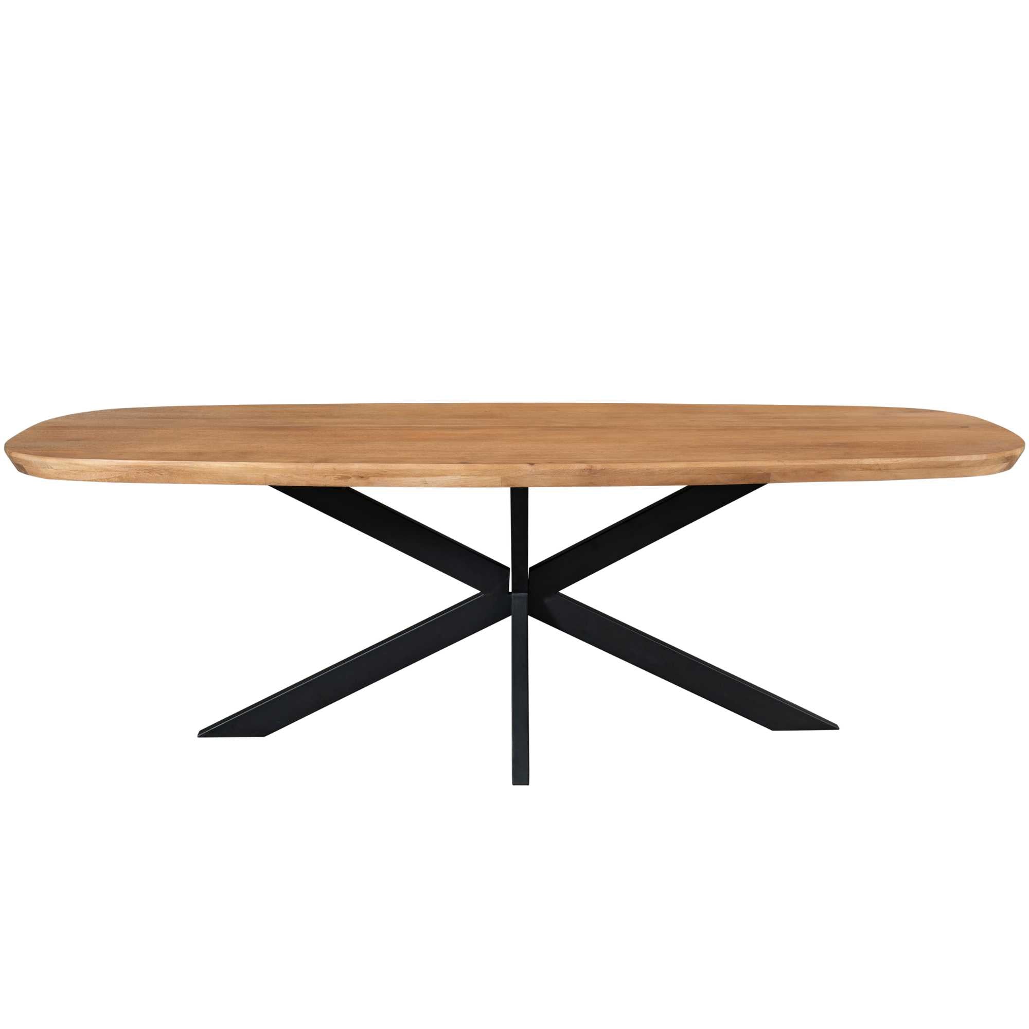 Eettafel Madison | Ovaal | Mango naturel 280x120