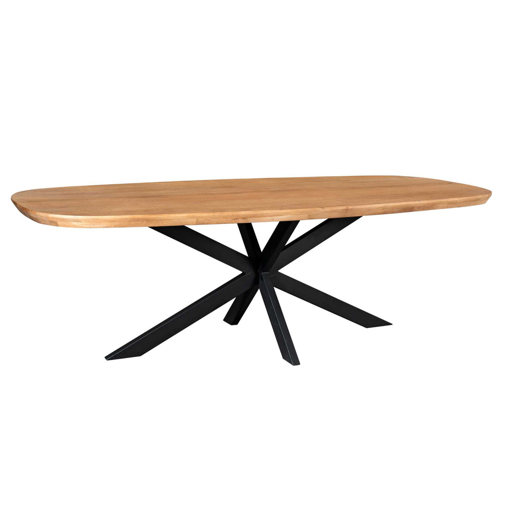 Eettafel Madison | Ovaal Mangohout | Natural