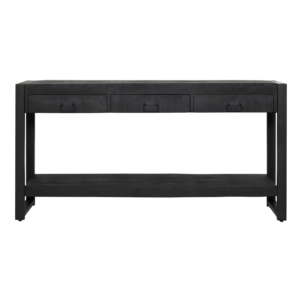 Sidetable Boaz Black | 3 Laden | Mangohout