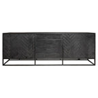 Dressoir New York | Visgraat | Mangohout 210 cm