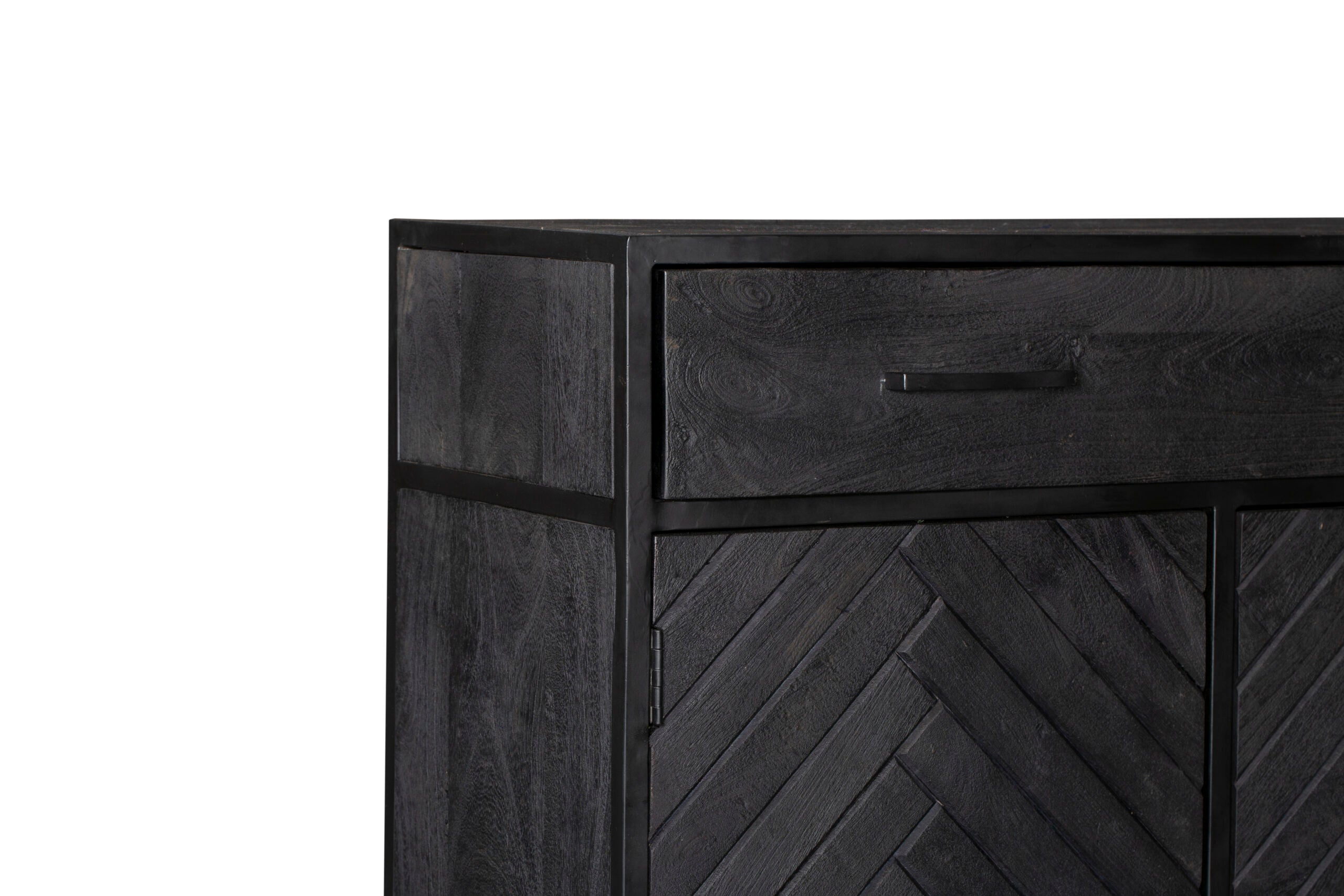 Kabinet New York | 2 deuren & lade | Massief mango