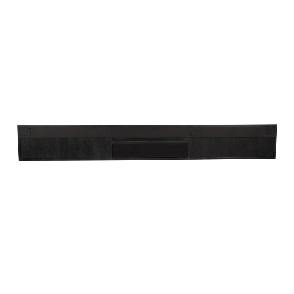TV-Meubel Gezandstraald Mangohout | Zwevend | 280 cm