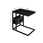 Slider Mangohout | Zwart Frame | Massief mango