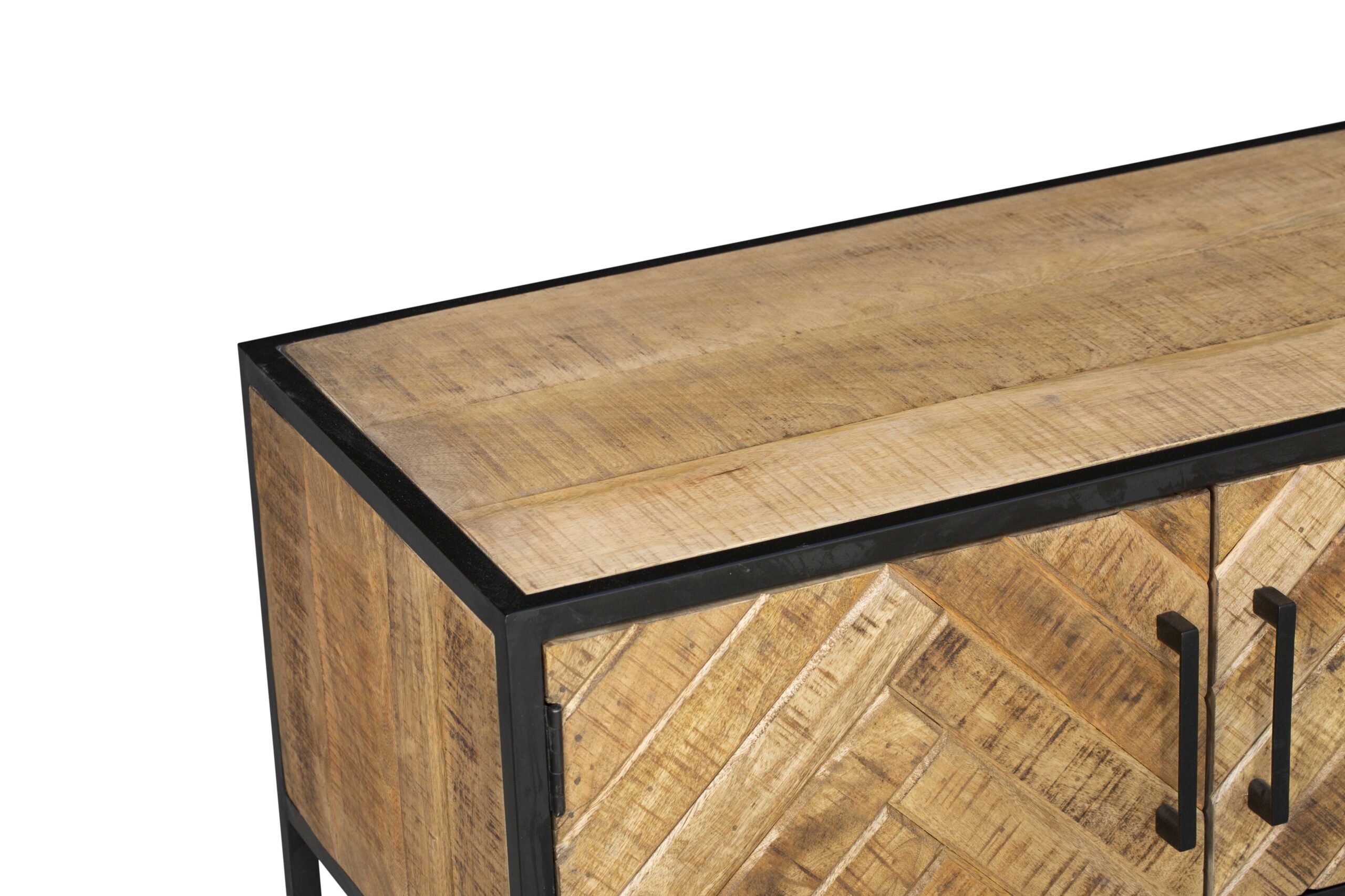 Tv meubel Arlington | 1 Lade | Gelakt mangohout