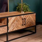 Tv meubel Arlington | 1 Lade | Gelakt mangohout