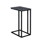 Bijzettafel Slider | Zwart Marmer | Metaal