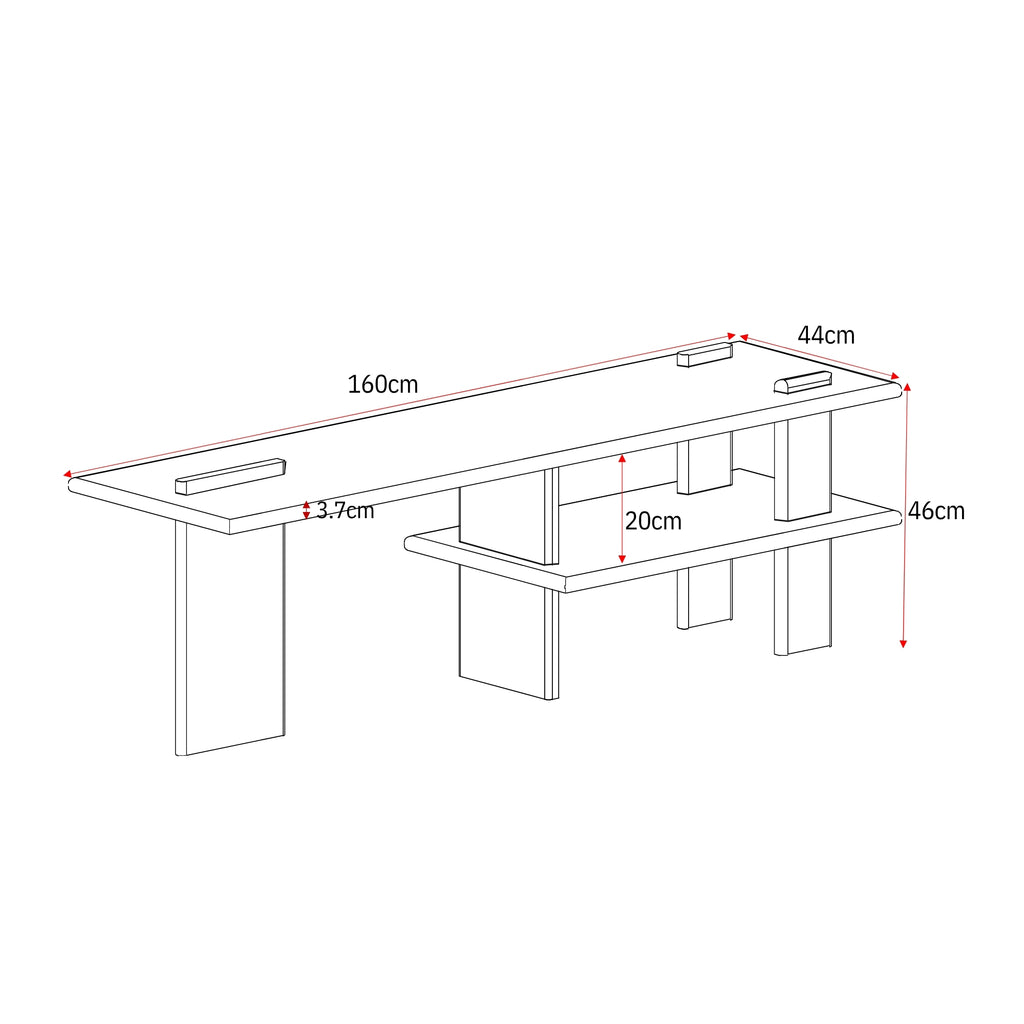 Tv-meubel Lina | 160 cm