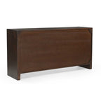 Dressoir Zana | Mangohout | Organische fronten bruin