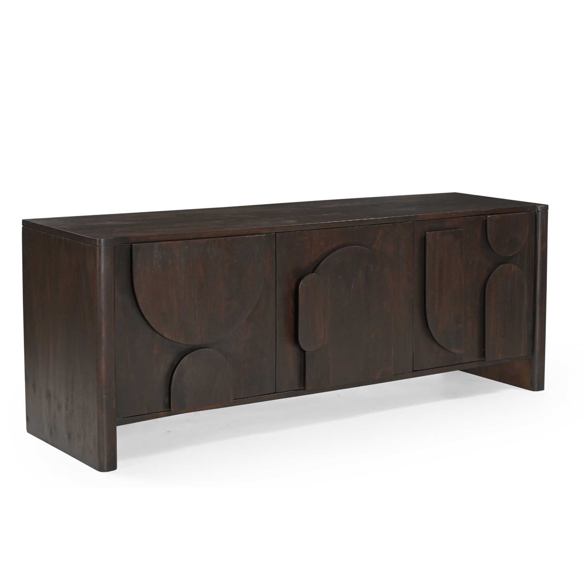 Tv-meubel Zana | Mangohout | Bruin | 150 cm