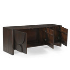 Tv-meubel Zana | Mangohout | Bruin | 150 cm