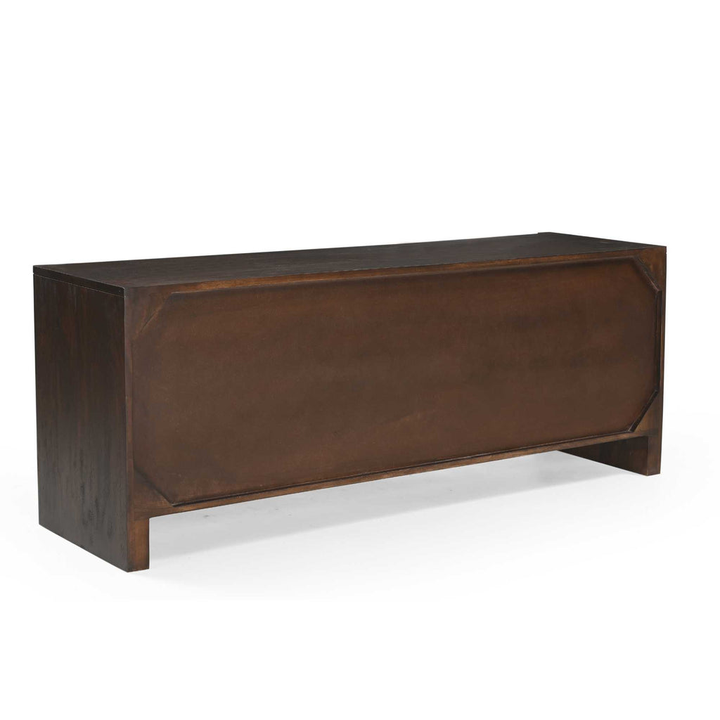 Tv-meubel Zana | Mangohout | Bruin | 150 cm