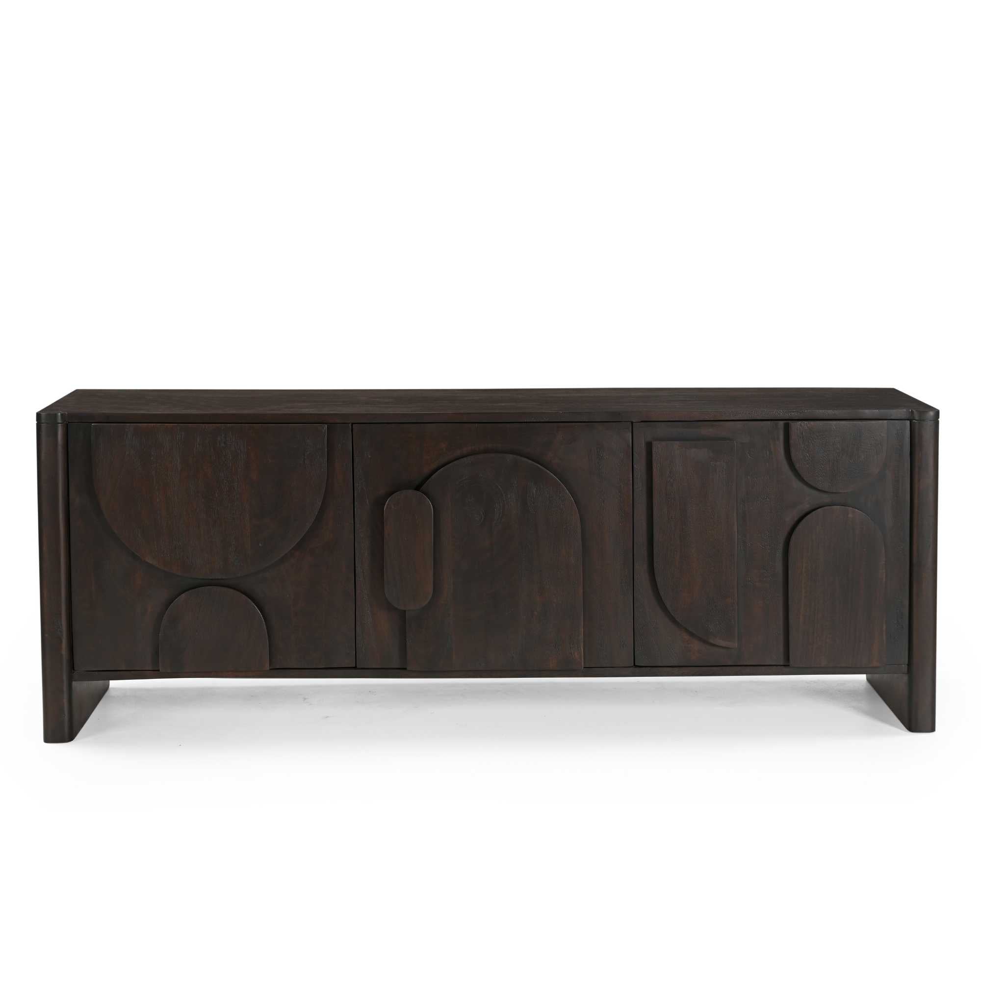 Tv-meubel Zana | Mangohout | Bruin | 150 cm