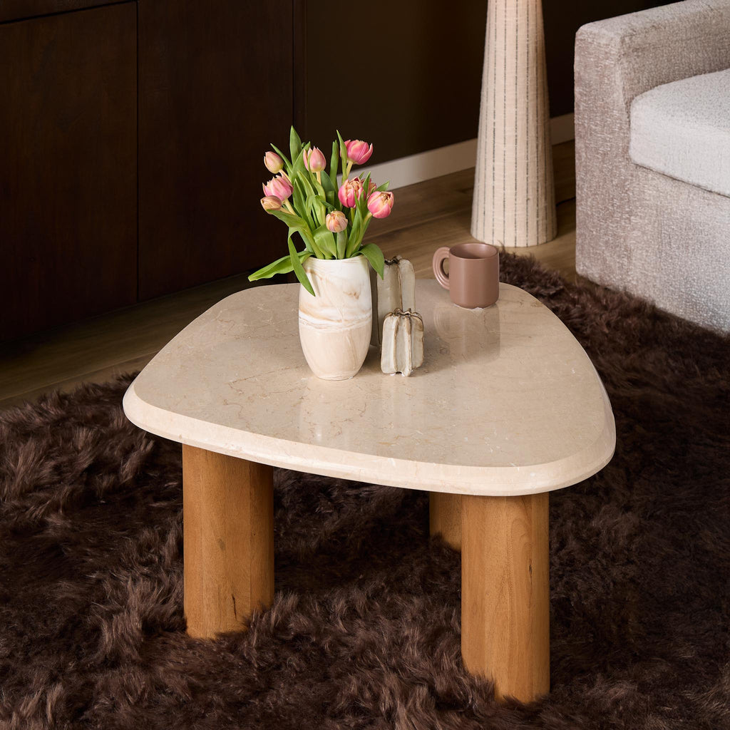 Salontafel Nuvé | Mangohout & Botticino