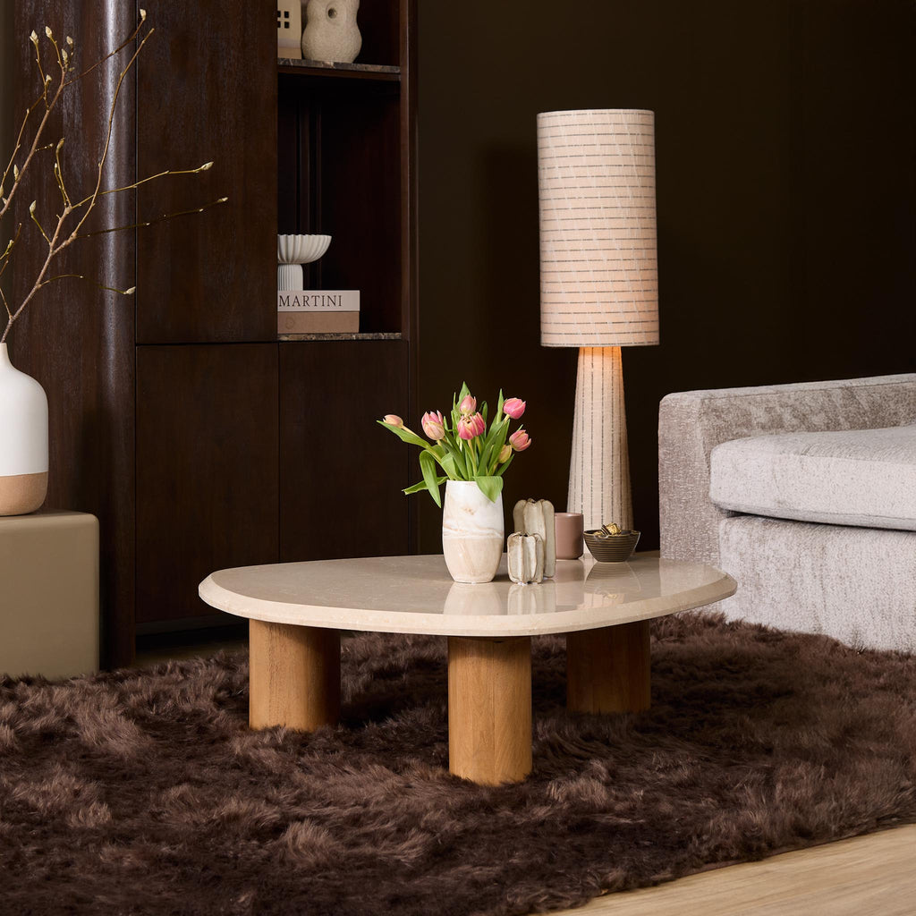 Salontafel Nuvé | Botticino | Mango naturel