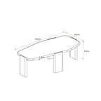 Salontafel Nuvé | 100 cm
