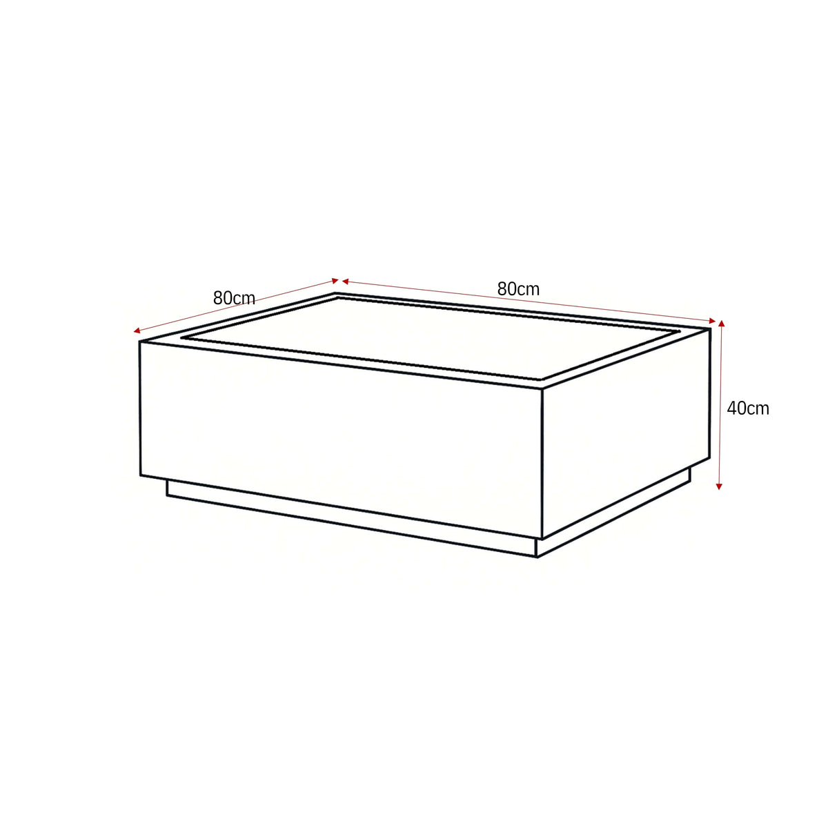 Salontafel Nuvé | 100 cm