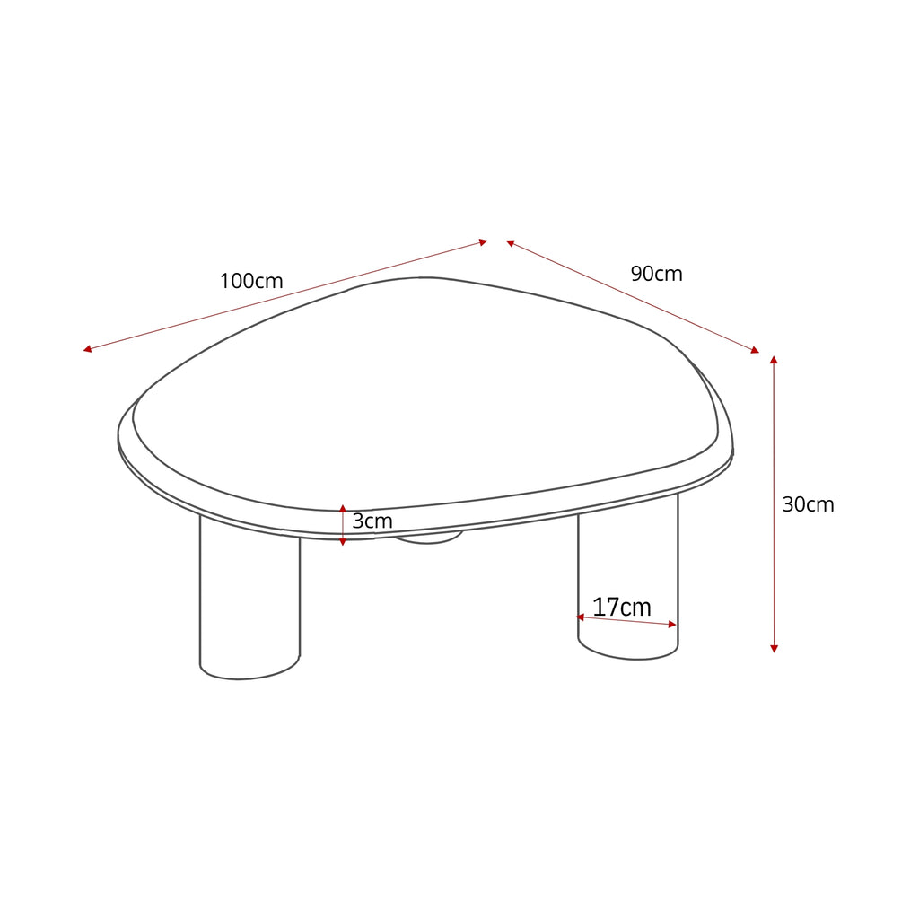 Salontafel Nuvé | 100 cm