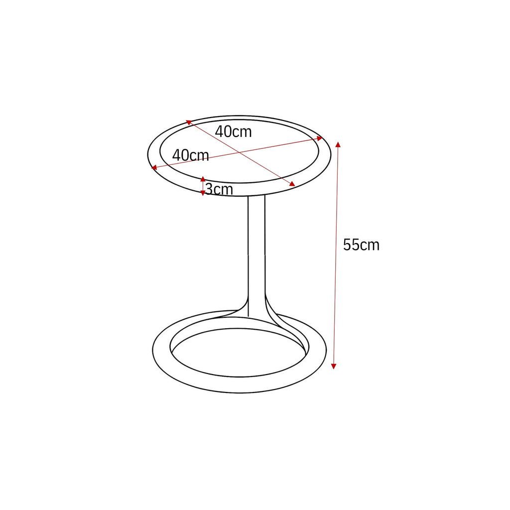 Salontafel Elias | 60 cm
