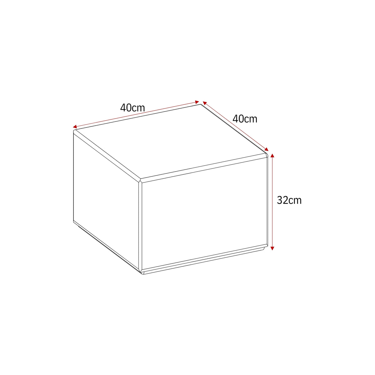 Salontafel Elias | 40 cm