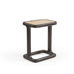 Bijzettafel Arvid | Travertin | Mangohout brown