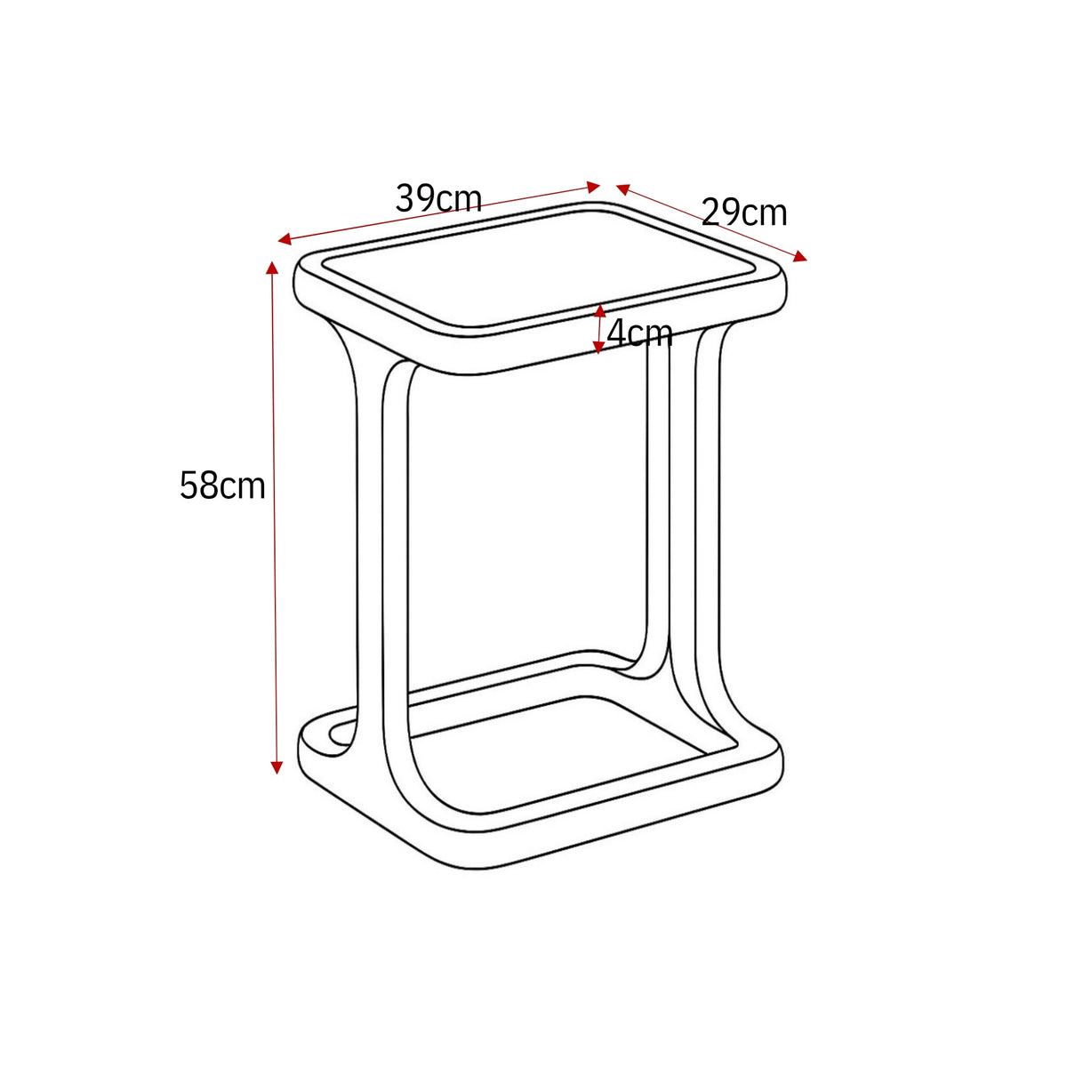 Bijzettafel Arvid | Set van 2