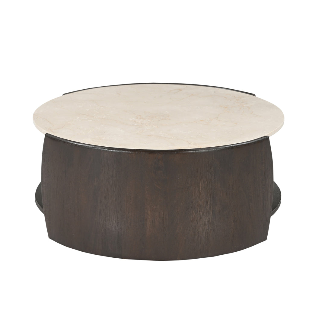 Bijzettafel Alva Marmer 70 cm