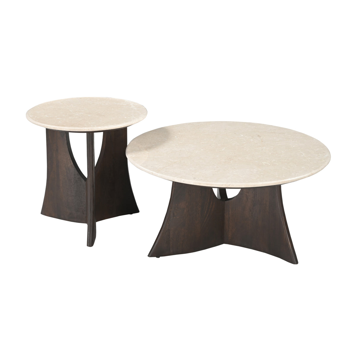 Bijzettafel Alva Marmer 70 cm