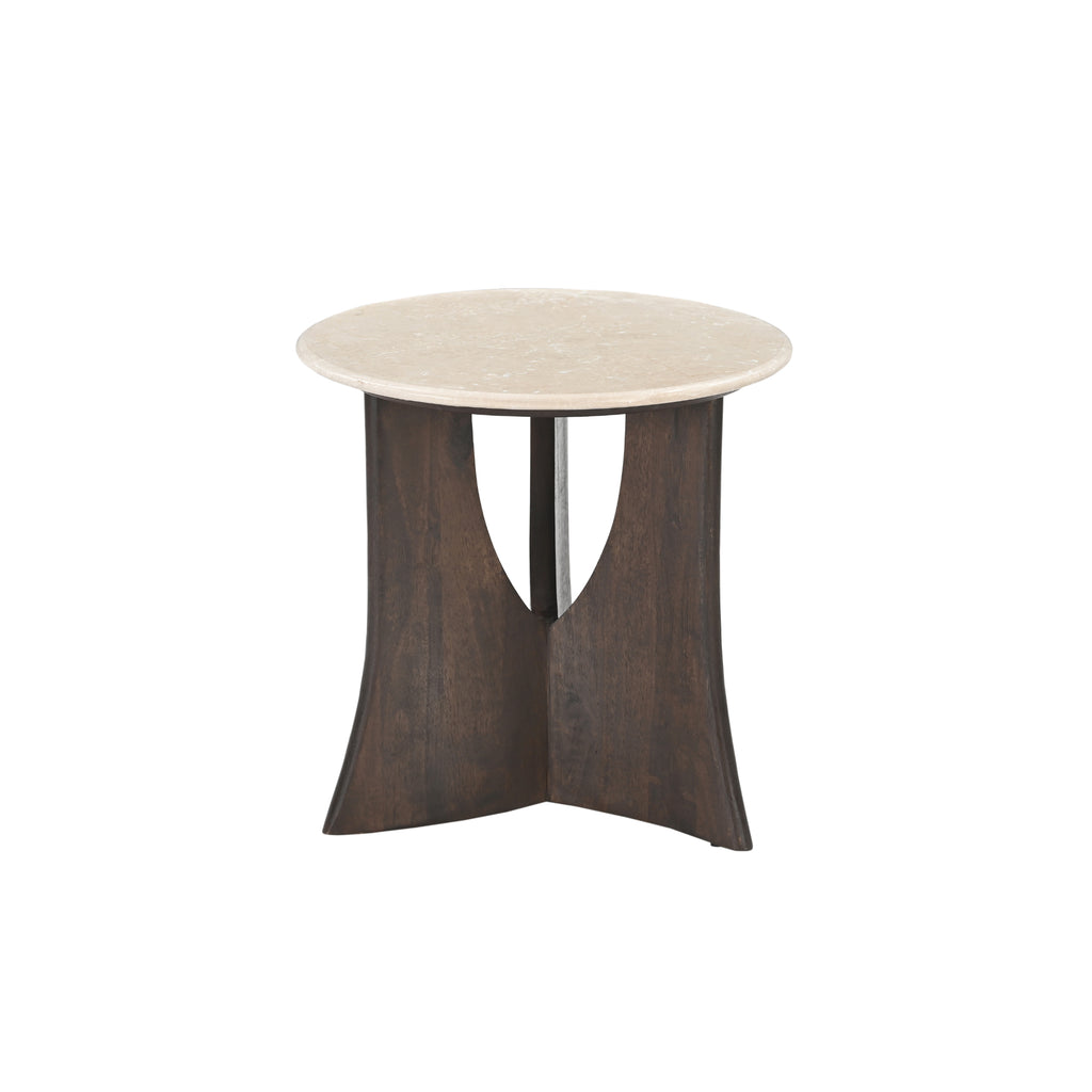 Bijzettafel Alva Marmer 70 cm