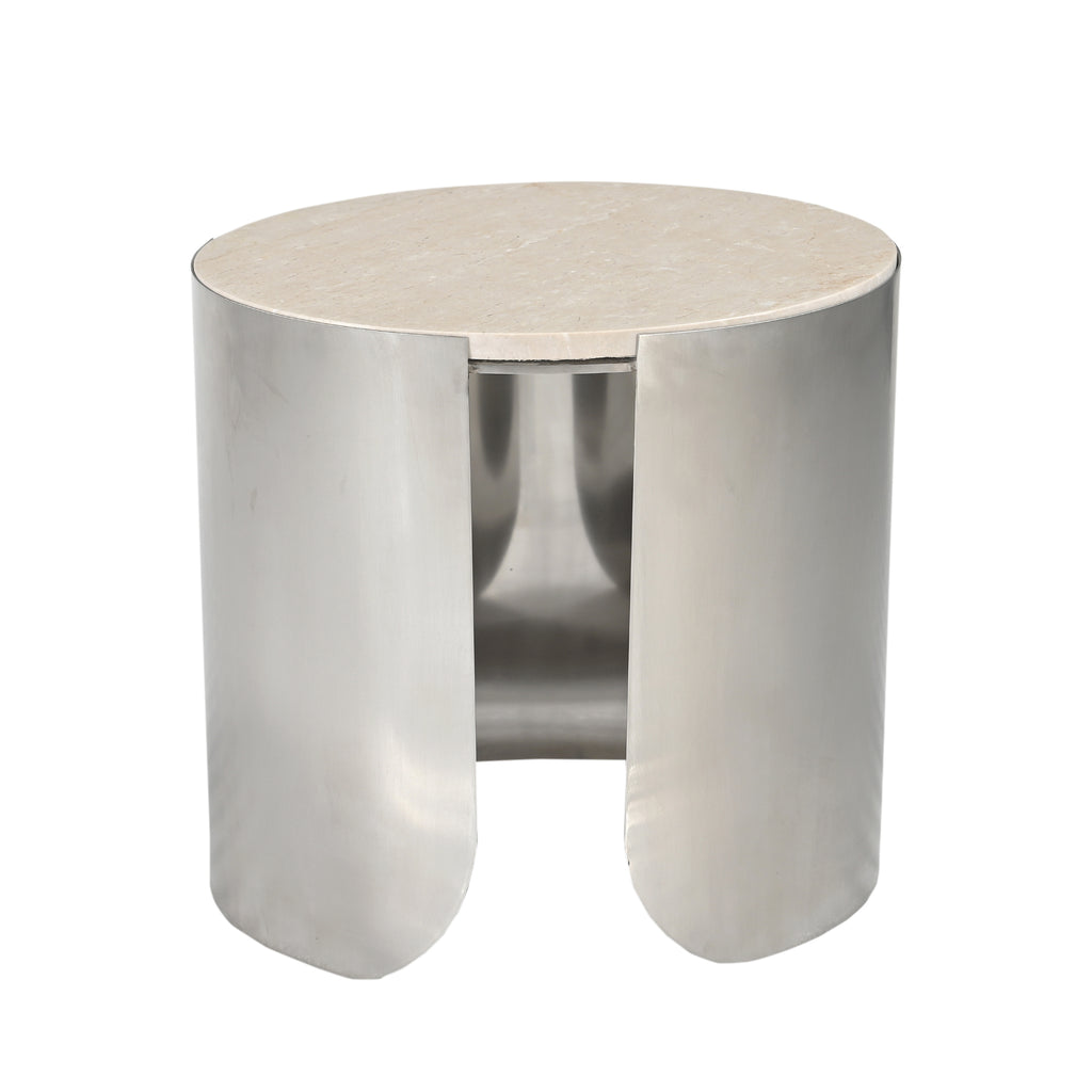 Bijzettafel Alva Marmer 70 cm