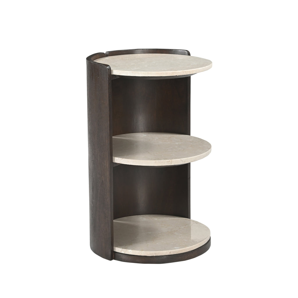 Bijzettafel Alva Marmer 70 cm