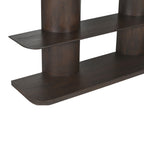 Boekenkast Finn van mangohout, bruin, 180 cm