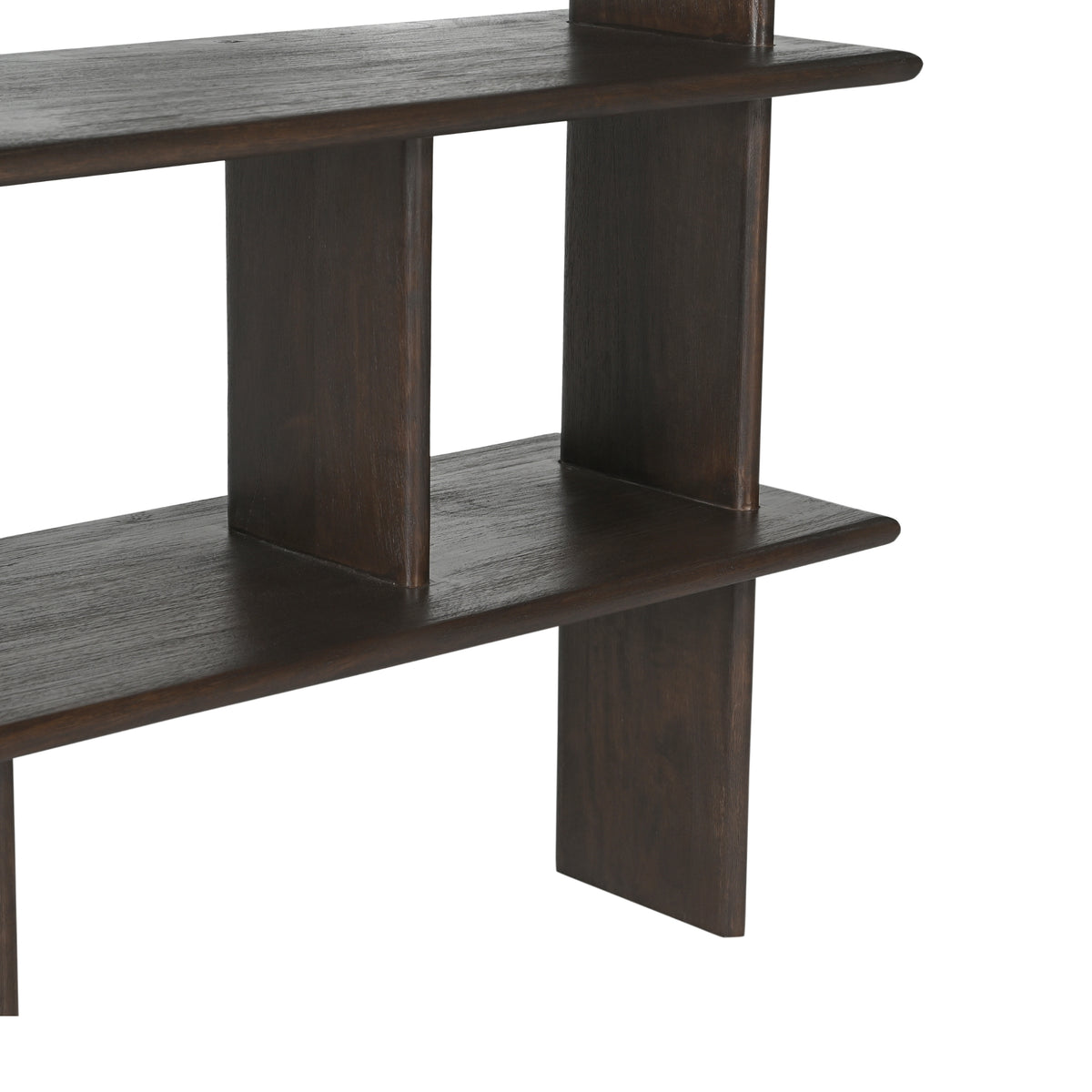 Boekenkast Finn van mangohout, bruin, 180 cm