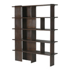 Boekenkast Finn van mangohout, bruin, 180 cm