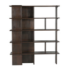 Boekenkast Finn van mangohout, bruin, 180 cm