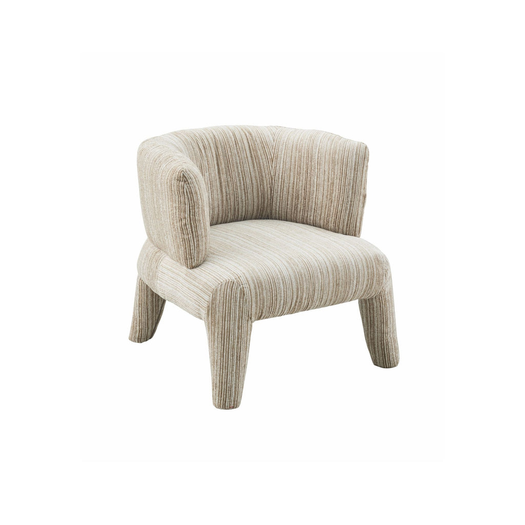 Fauteuil Eva pruim