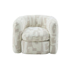 Fauteuil Rosa gebroken wit