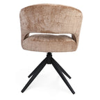Eetkamerstoel Demi | Cinnamon | Metalen onderstel