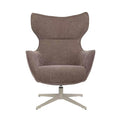 Fauteuil Julia | Draaibaar | Bruine stof