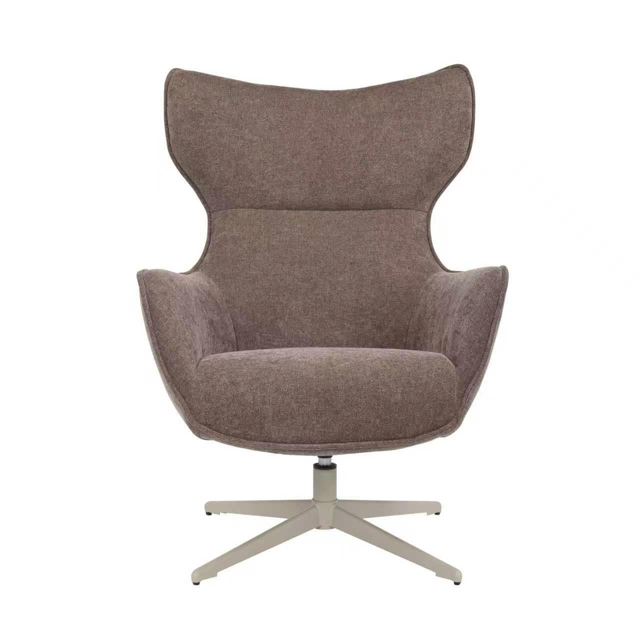 Fauteuil Julia | Draaibaar | Bruine stof