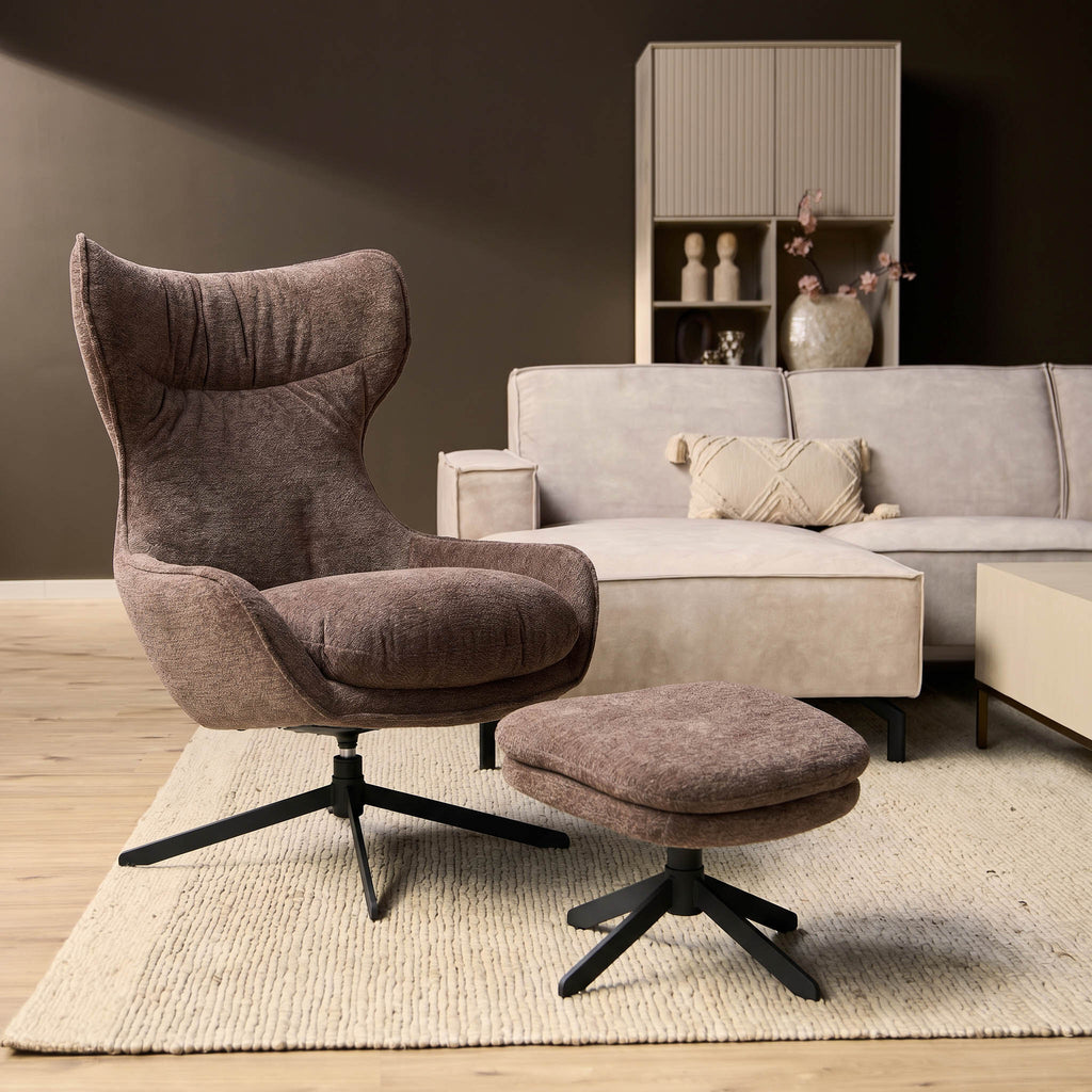 Fauteuil Olivia | Paars