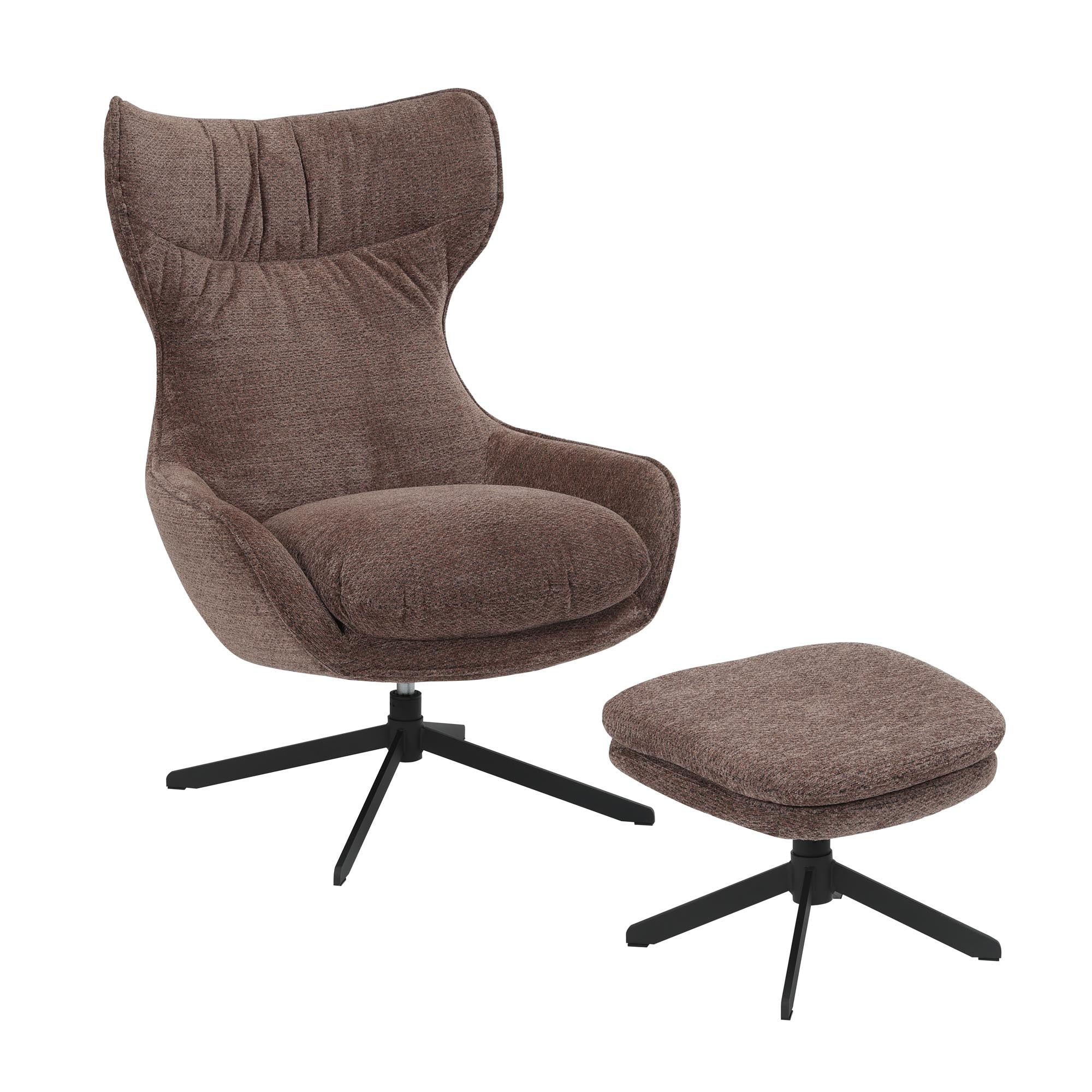 Fauteuil Olivia | Velours | Paars