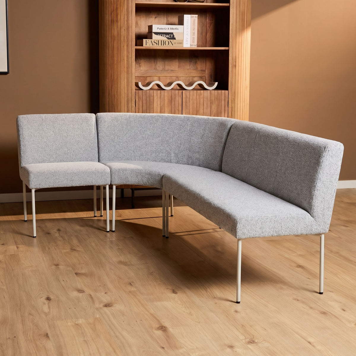 Eetkamerbank Riff | 70 cm element | Beige